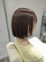 カミケンアジト(kamiken.ajito)&nbsp;潤艶ボブ・カラーで垢抜け変身♪【カミケンアジト/福島】