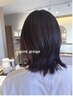 【藤田限定】30代40代人気♪色持ち◎透明感カラー＋丁寧カット＋色持ちTR付
