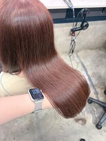 ペイププロドアイコン 博多(Peyp prod ICON) ブリーチなし大人人気ピンクベージュピンクレッドカラー SAKI
