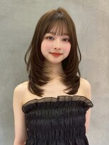 ロンド クラン 岡崎(Lond Clan)&nbsp;透明感ブラウン×ミディアムレイヤー
