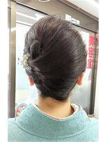 美容室ゆふー&nbsp;和装アップ