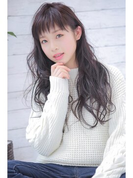 ナナナ パレナ 宝塚店(nanana parena) オン眉透けバング無造作カール【nanana parena】