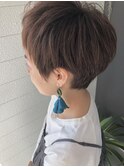 耳出しマッシュショート☆