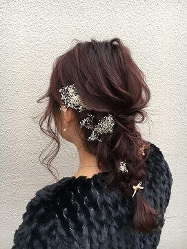 エヌスリー(N 3) 大人かわいい編みおろしヘア