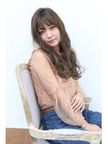 ヘアアンドメイク 心座(hair&make)&nbsp;透け感・オリーブグレージュ