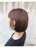 **こっくり秋ボブ**
