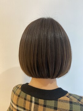 アッシュ 高円寺店(Ash) マフラーが似合う！えりあしすっきりボブ♪