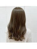ブリーチなしで作る透明感◎グレージュ