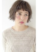[kiitos/吉祥寺]☆セミウェット無造作束感ショート☆
