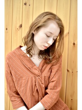 ブゾン(buZon) 【buZonブゾン】ラフウェーブ×ハイトーンカラー