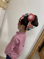 ロカット サロン(Roquat Salon)&nbsp;七五三日本髪ヘアセット【ヘアセット/浴衣/立川/浴衣立川南】