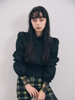 マウロア(MAULOA) 【MAULOA】ロングウェーブ アンニュイパーマ 黒髪