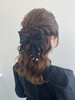 マドンナ ヘアー(madonna hair.) ハーフアップ