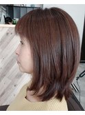 セミロングレイヤー