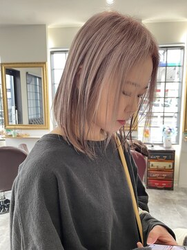 トゥーユー(to You) ブリーチカラー×ピンクベージュ　10代20代30代