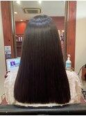ツヤ髪ストレート