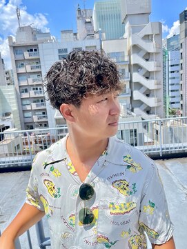 サンルーム(SUN room) ニュアンスプードルパーマ　moro