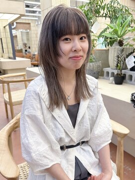 パークレーン アイス イヴェン(park lane ICI yeven) ローライト　顔まわりレイヤー/momoka