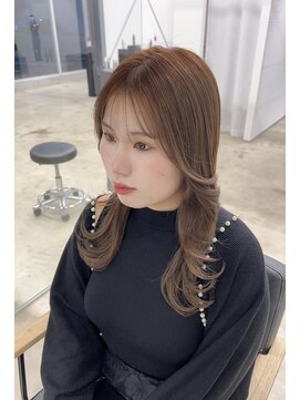 ビーヒアナウ N゜03 金沢駅西店(BE HERE NOW) フェイスレイヤー×ヘーゼルベージュ