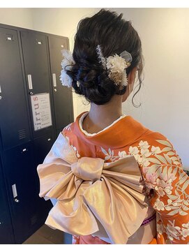 ノウェム バイ シーラス(novem by cirrus) 【Miyuki】結婚式お呼ばれヘアアレンジ&振袖着付け20代/30代