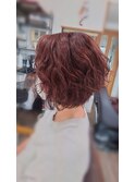 クセを活かした、大人ショートボブスタイル♪