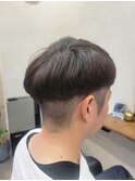 メンズツーブロックマッシュヘア