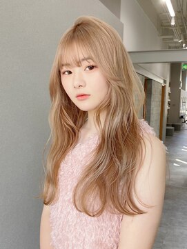 シーク 天神(SEEK) 【SEEK yuri】ハイトーン×ミルクティーベージュ