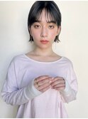 外ハネミニボブ