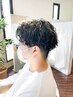 メンズ ツイストスパイラルパーマ　￥13200→￥11550