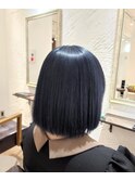 【パーソナルカラー診断×ブルーブラック】髪質改善