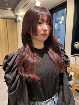 ノラ ギンザ(NORA GINZA) 20代30代人気顔まわりぱつっとスタイル暖色カラー*