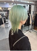 メンズウルフカットジェンダーレスショートウルフマッシュウルフ
