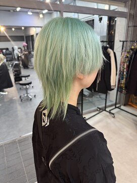 アリートウキョウ(ALLY TOKYO) メンズウルフカットジェンダーレスショートウルフマッシュウルフ