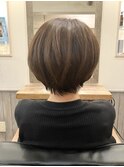 キレイめ丸みショート
