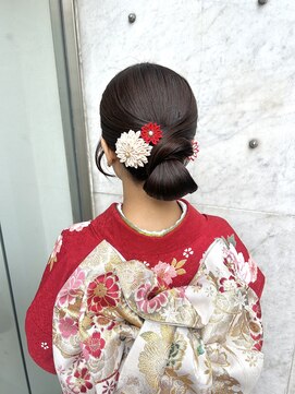 ミラ(Mila) 着物アレンジ＊艶感タイトアップ/結婚式.お呼ばれ