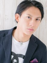 モッズヘアー メン 戸田公園店(mod's hair men)&nbsp;30代40代センターパート伸ばしかけブラックマッシュg戸田公園