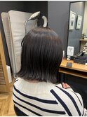 切りっぱなしボブ［イメチェン/外ハネボブ/美髪］長野歌穂