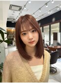 ナチュラルストレート