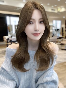 エインアンリー 明治神宮前(AIN.ANLY.) イメチェン/ハッシュカット/フルバング/似合わせカット/韓国ヘア