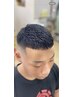 Fade cut all＋face pack