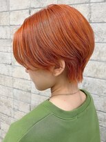 メロウ 神戸三宮(mellow)&nbsp;ハンサムショート オレンジ