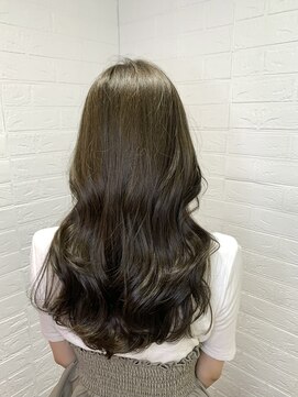 ヘアースペースブルーム プリュス 石橋店(HAIR SPACE BLOOM plus) オリーブグレージュ/透明感カラー/艶髪/韓国ヘア
