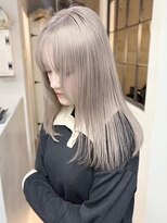 ジィルム(XELM)&nbsp;韓国レイヤーカット/ブリーチ/レイヤーカット/ダブルカラー