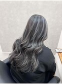 バレイヤージュ ブリーチ ハイトーン