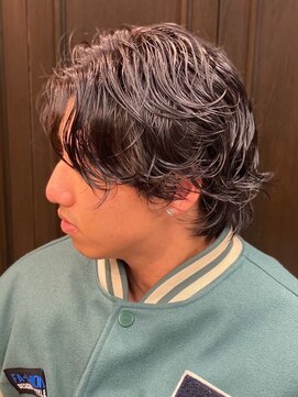 ヒロギンザバーバーショップ 大宮店(HIRO GINZA BARBER SHOP) メンズパーマ 緩め 大宮浦和