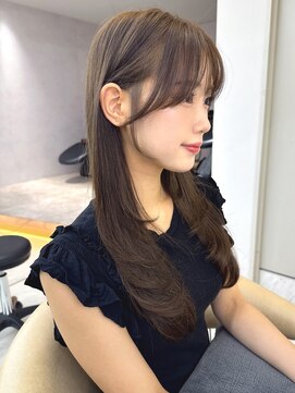 ロンドガーネット 池袋(Lond garnet) 暗めカラー/韓国風巻き/レイヤーカット/髪質改善/縮毛矯正/池袋