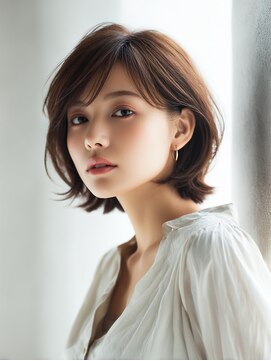 ロッソ ヘアアンドスパ 谷塚店(Rosso Hair&SPA) レイヤーカット/切りっぱなしボブ/エアリーロング