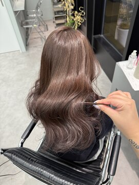 ココアベージュ/透明感カラー/大人艶カラー