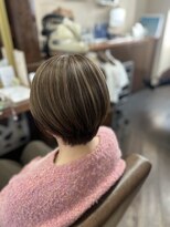 アート(art)&nbsp;白髪ぼかしハイライト×キラテラカラー