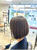 ナチュラルな柔らかいハイライト